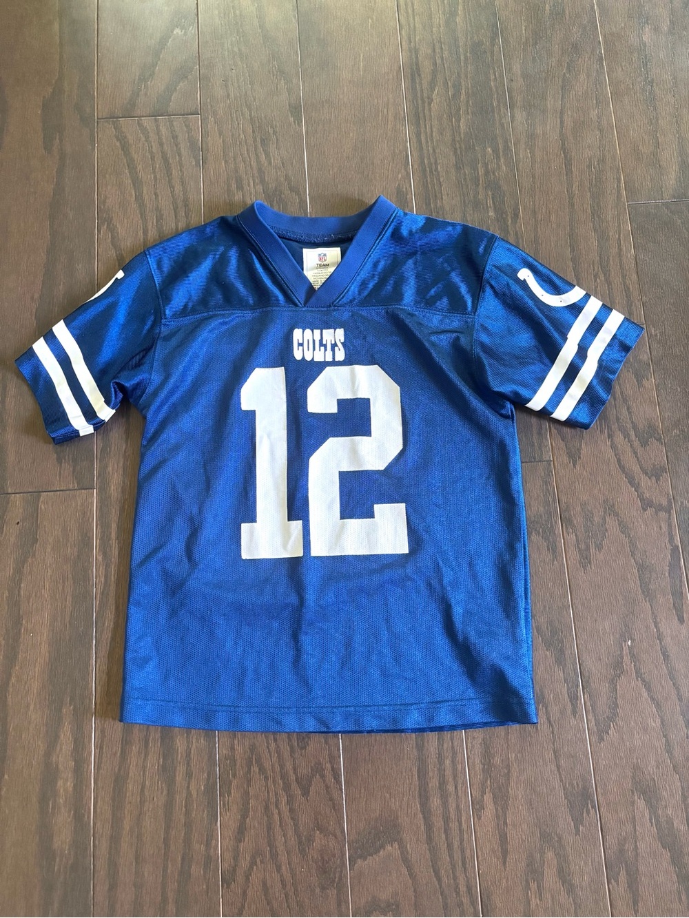 NFL Indianapolis Colts Andrew Luck #12 Team Apparel Football Jersey- Youth M